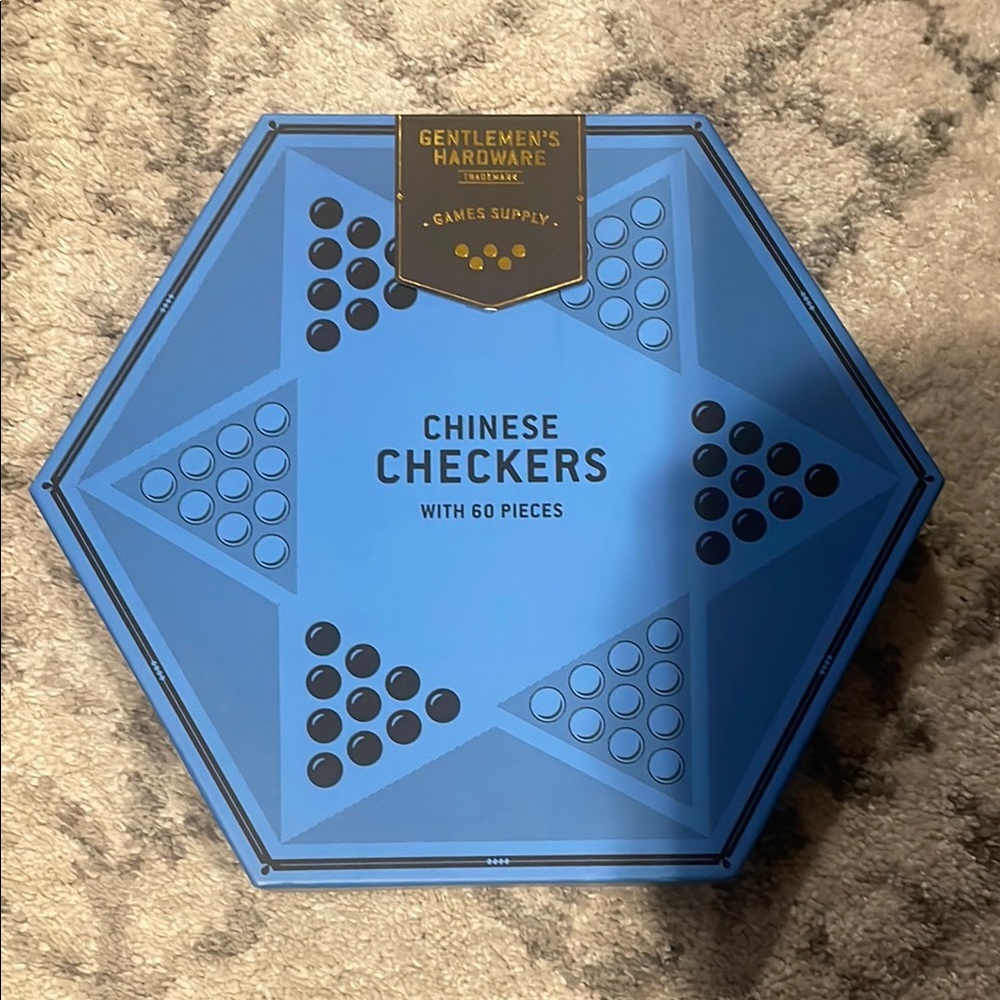 Gentlemen's Hardware Chinese Checkers Set